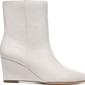Naturalizer White Dario Wedge Boot